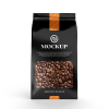 【Gesh bag】 Cà phê hạt nguyên chất rang bơ CULI & MOKA 50/50 rang xay sạch 100% 500g/1 bịch